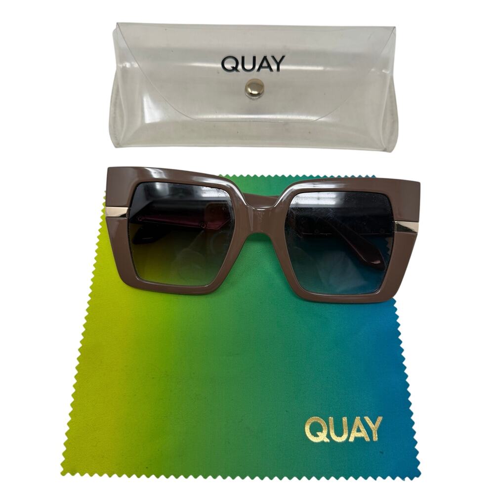 Quay Australia Notorious Square Sunglasses